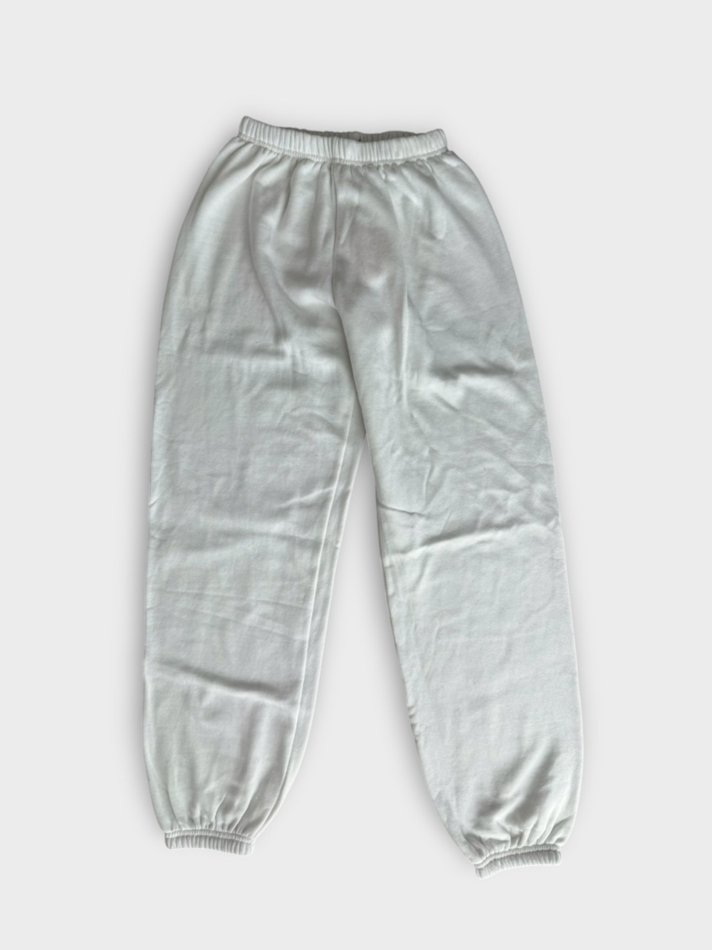 NWT Stoney Clover Lane - Tiger & Eloise - White Elastic Joggers | Small